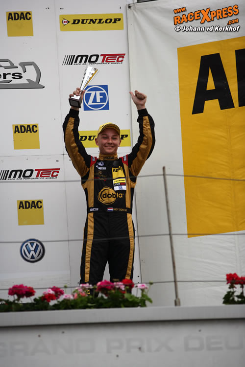 Indy Dontje pakt podium op de Sachsenring